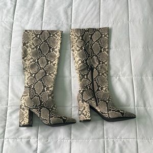 Healed Boots. Brand new. Never worn.